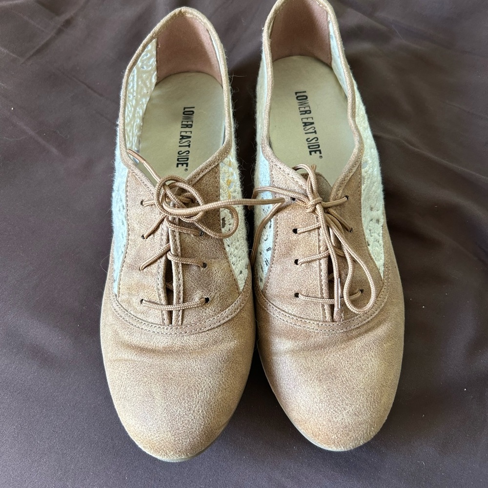 Suede and Lace Women’s shoes size 8.5